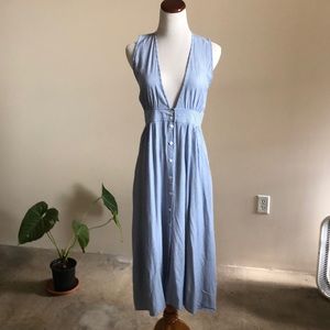 Striped Tank Midi Dress